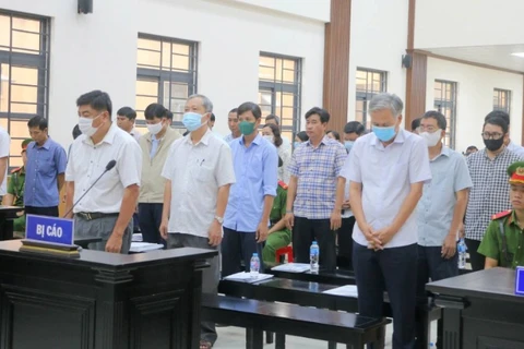 Các bị cáo trong vụ án