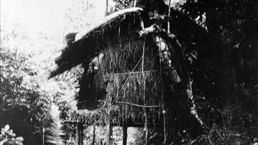 Trong ảnh: Lán Khuổi Nậm ở Pác Bó, xã Trường Hà, huyện Hà Quảng, Cao Bằng, nơi diễn ra Hội nghị Trung ương Đảng Cộng sản Đông dương lần thứ VIII (5/1941) quyết định đặt nhiệm vụ giải phóng dân tộc lên hàng đầu và thành lập Mặt trận Việt Minh. (Ảnh: TTXVN)