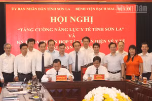 Lãnh đạo Ủy ban nhân dân tỉnh Sơn La và Bệnh Viện Bạch Mai ký kết thỏa thuận hợp tác toàn diện giai đoạn 2026-2031 với các nội dung trọng tâm.