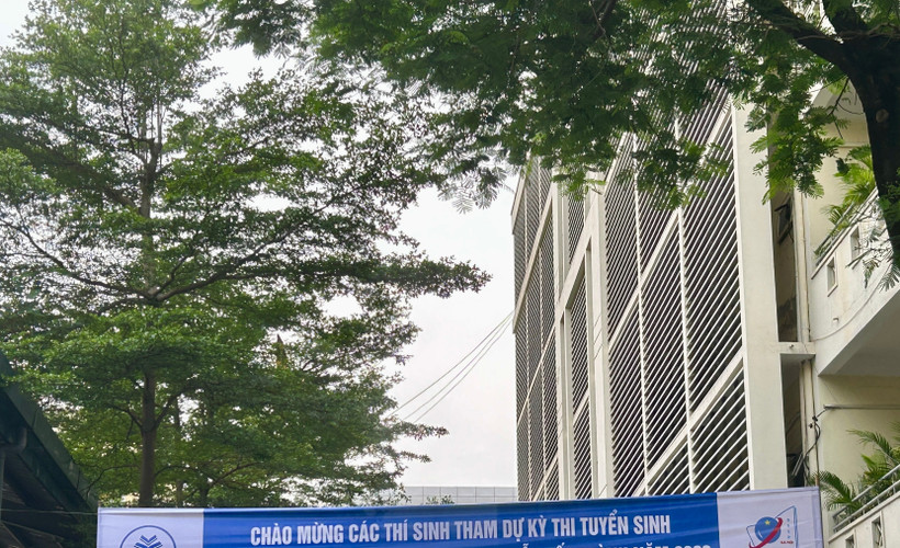 Trường trung học cơ sở - trung học phổ thông Nguyễn Tất Thành (Ảnh: T.H)