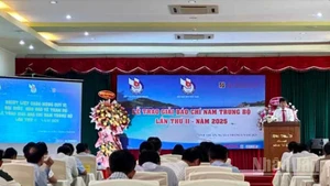 Quang cảnh buổi lễ.
