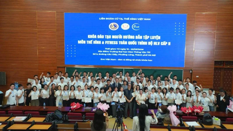 Khóa Huấn Luyện Viên Thể Hình Cấp II Tại Hà Nội Kết Hợp Trực Tiếp Và Trực Tuyến Thành Công