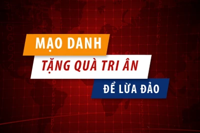 Mạo danh “tặng quà tri ân” để lừa đảo.