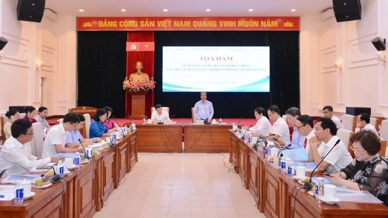 Quang cảnh tọa đàm. 