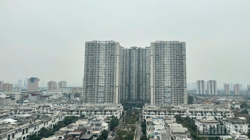 Một góc khu đô thị phía tây Hà Nội. (Ảnh: HNV)