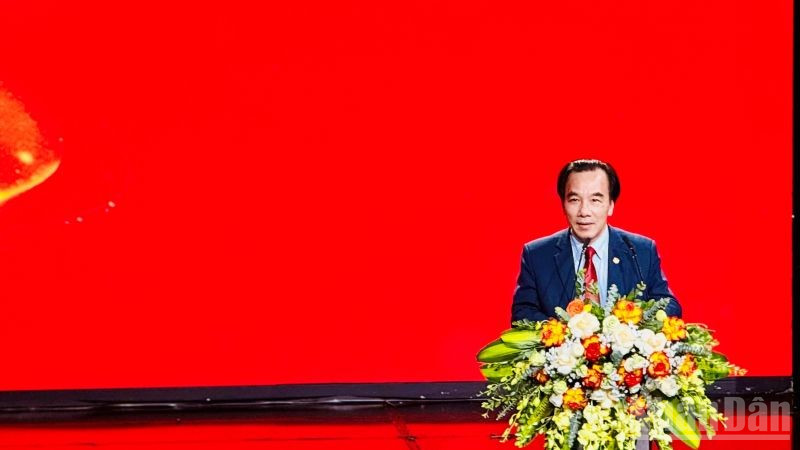 Tiến sĩ Ngô Sách Thực, Ủy viên Đoàn Chủ tịch Ủy ban Trung ương Mặt trận Tổ quốc Việt Nam, Chủ tịch Hội Cứu trợ trẻ em tàn tật Việt Nam. (Ảnh: HNV)