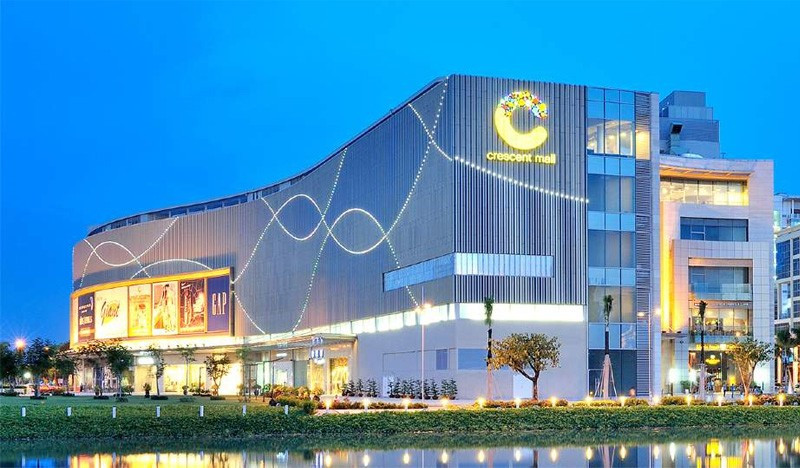 Crescent Mall tọa lạc tại khu đô thị Phú Mỹ Hưng. (Ảnh: PV)