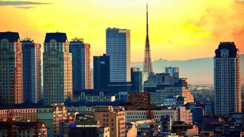 Một góc đô thị phía tây thành phố Hà Nội. (Ảnh: LÊ TIÊN)