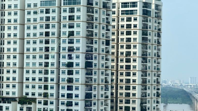 Giá chung cư Hà Nội neo cao. (Ảnh: HNV)