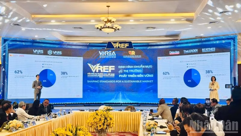 Sự kiện cung cấp bức tranh toàn cảnh về thị trường bất động sản 2025, triển vọng 2026. (Ảnh: HNV)