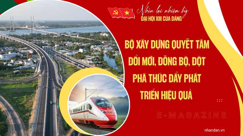 Đảng bộ Bộ Xây dựng quyết tâm đổi mới, đồng bộ, đột phá thúc đẩy phát triển hiệu quả 