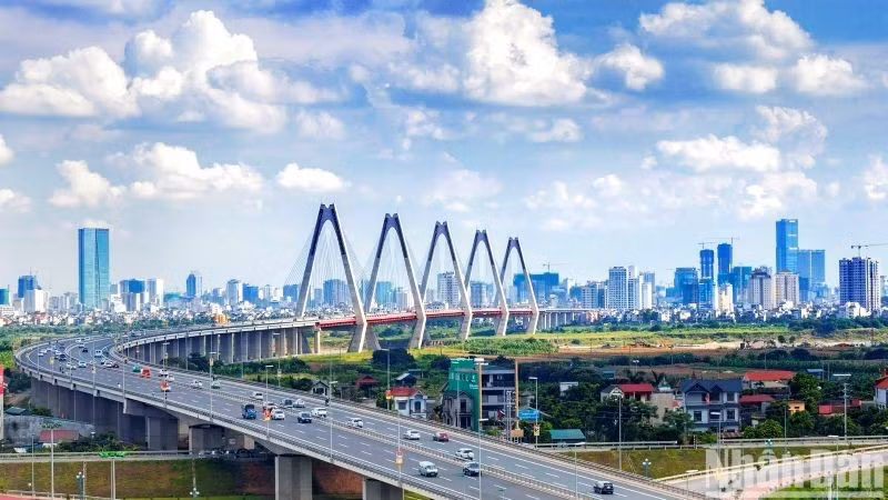 Quy hoạch Vùng Thủ đô tạo sự phát triển liên kết, đồng bộ. (Ảnh: BÁO NHÂN DÂN)