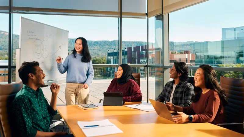 Sinh viên quốc tế tại một lớp học ở Australia. (Ảnh: ĐẠI SỨ QUÁN AUSTRALIA TẠI VIỆT NAM)