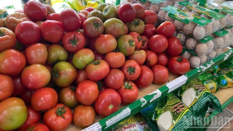 Nông sản sạch, nông sản OCOP ngày càng phổ biến trong các kệ hàng. (Ảnh: PV)