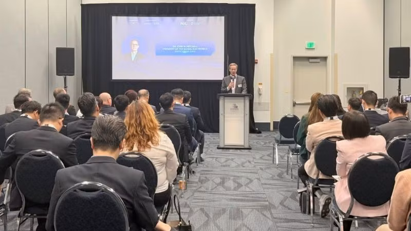 Đại biểu Việt Nam và Hoa Kỳ dự Diễn đàn Đổi mới sáng tạo và Đầu tư Việt Nam-Hoa Kỳ. (Ảnh: NIC)