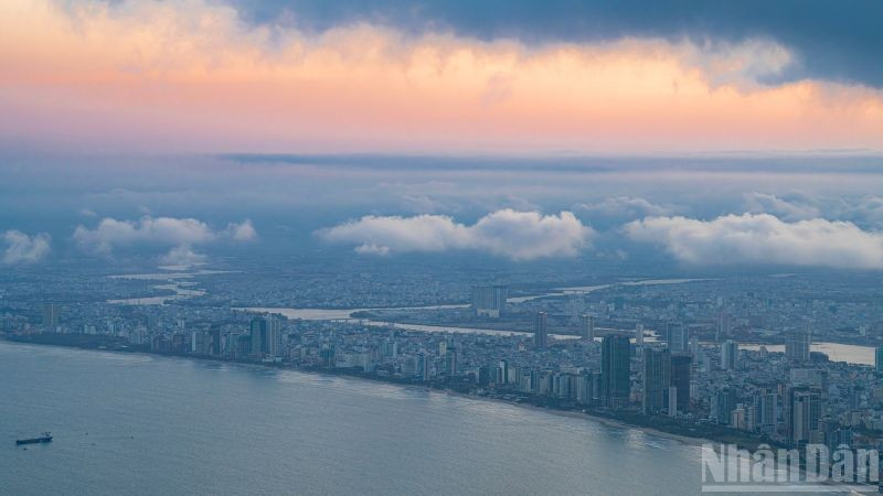 Xây dựng Trung tâm Tài chính Quốc tế tại Đà Nẵng: Động lực mới cho sự phát triển đất nước trong kỷ nguyên mới. (Ảnh: Phan Hải Tùng Lâm)