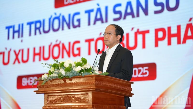 Ông Vũ Quốc Huy, Giám đốc Trung tâm Đổi mới Sáng tạo Quốc gia. (Ảnh: HNV)