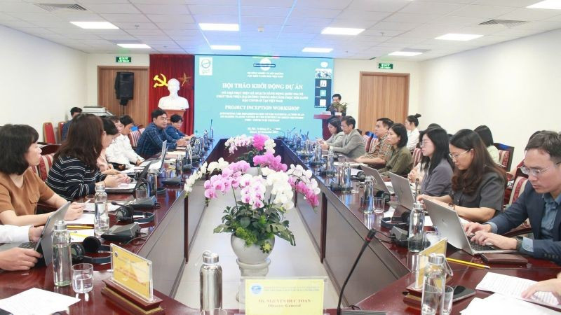 Quang cảnh Hội thảo khởi động dự án.