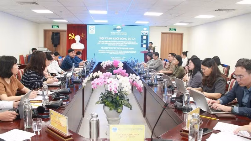 Quang cảnh Hội thảo khởi động dự án.