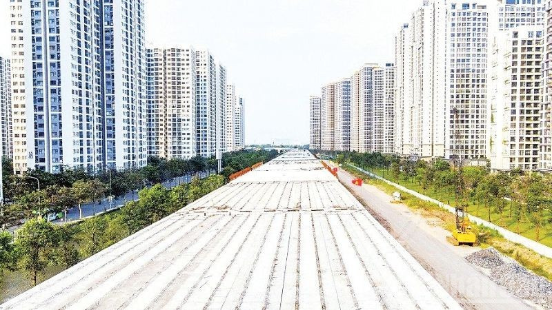 Dự án Vành đai 3 Thành phố Hồ Chí Minh là khớp nối quan trọng kết nối khu vực trung tâm với các vệ tinh công nghiệp chung quanh. (Ảnh: Báo Nhân Dân)