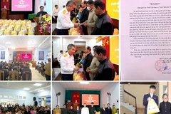 Cục trưởng Mai Xuân Thành cùng Thuế TP Huế đến thăm và trao các suất quà đến các hộ dân tại xã bị thiệt hại nặng do lũ lụt trên địa bàn TP Huế