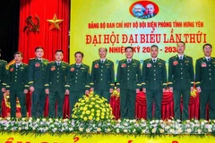 Ra mắt Ban Chấp hành Đảng bộ Bộ đội biên phòng tỉnh Hưng Yên, nhiệm kỳ 2025-2030.