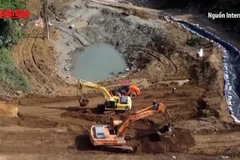 [Video] Khẩn trương phục hồi môi trường sau sự cố vỡ đập bùn thải ở Thái Nguyên