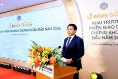 Bộ trưởng Tài chính Nguyễn Văn Thắng phát biểu tại buổi lễ.