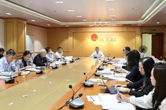 Cục trưởng Cục Thuế Mai Xuân Thành chủ trì cuộc họp.