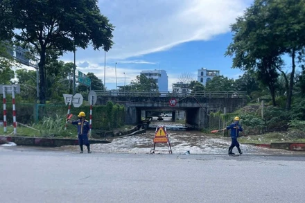 Hà Nội chủ động triển khai các biện pháp ứng phó cao nhất trước cơn bão MatMo.