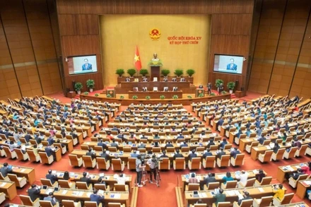 Quang cảnh kỳ họp Quốc hội. (Ảnh: DUY LINH)