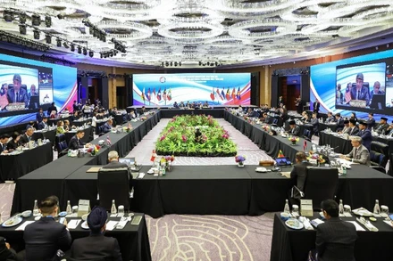 Quang cảnh Hội nghị đặc biệt Bộ trưởng Ngoại giao ASEAN ở Kuala Lumpur, Malaysia ngày 22/12/2025. (Ảnh: THX/TTXVN)