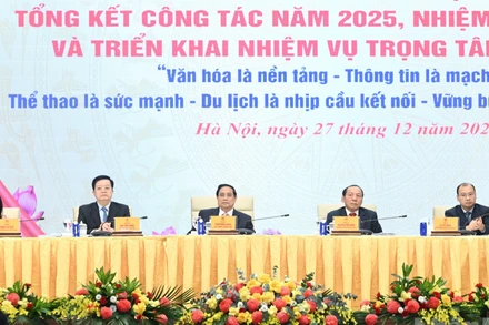 Thủ tướng Phạm Minh Chính dự và chủ trì hội nghị.