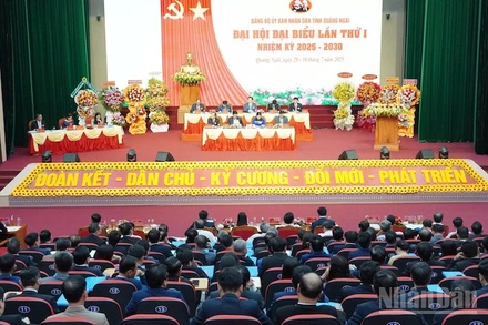 Đại hội đại biểu Đảng bộ Ủy ban nhân dân tỉnh Quảng Ngãi lần thứ I.