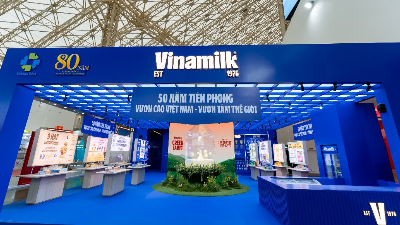 Vinamilk góp mặt tại Triển lãm Thành tựu đất nước dịp 80 năm Quốc khánh: Tự hào cùng dân tộc vươn mình