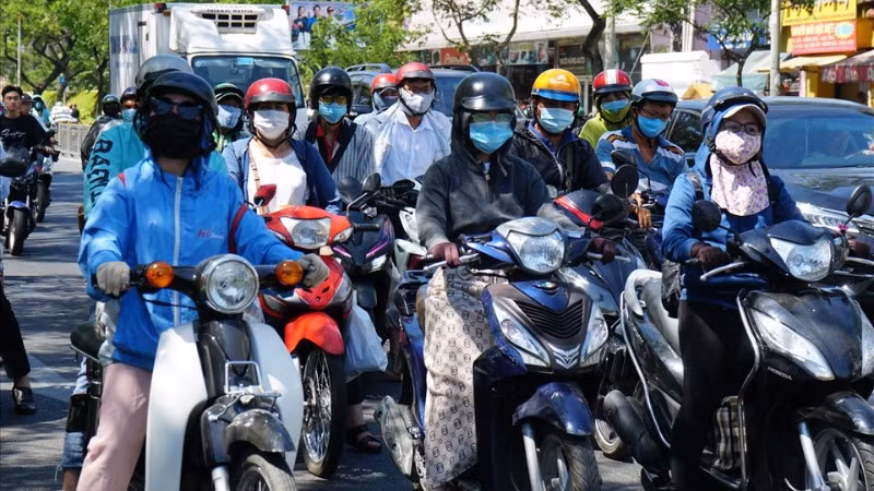 Khu vực Hà Nội có mây, ngày nắng nóng, đêm không mưa. Nhiệt độ cao nhất từ 34-36 độ C. (Ảnh minh họa: THÀNH ĐẠT)