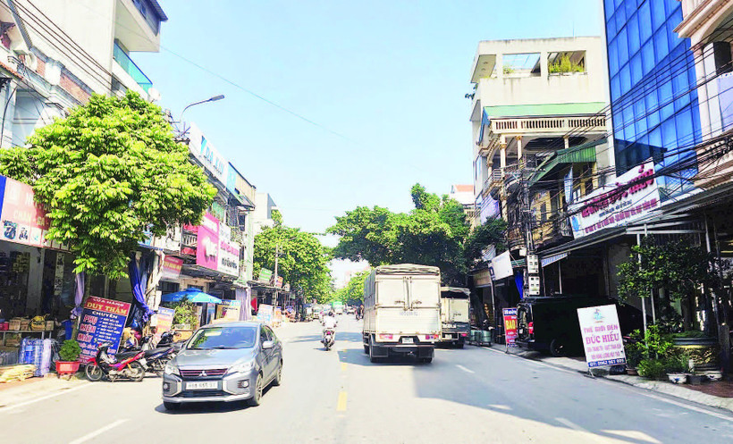 Các tuyến phố thương mại của Thổ Tang luôn tấp nập.