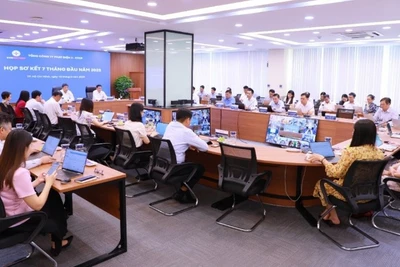 Toàn cảnh Hội nghị sơ kết công tác 7 tháng đầu năm 2025 của Tổng Công ty.