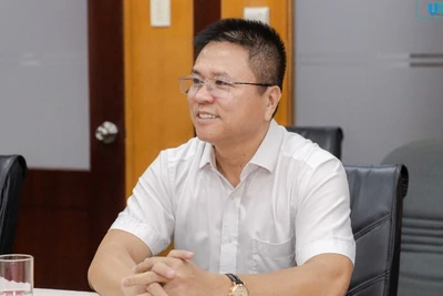 Chân dung Phó Giáo sư, Tiến sĩ Nguyễn Xuân Phương, Hiệu trưởng Trường đại học Giao thông vận tải Thành phố Hồ Chí Minh.