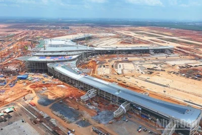 Dự án Cảng Hàng không quốc tế Long Thành đang được khẩn trương thi công.