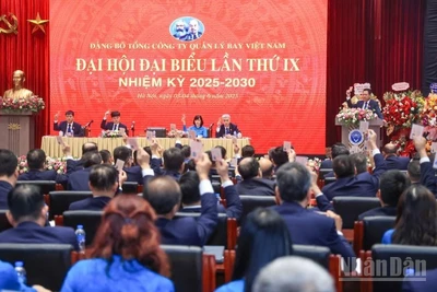 Đại hội Đại biểu lần thứ IX (nhiệm kỳ 2025-2030) Đảng bộ Tổng công ty Quản lý bay Việt Nam.