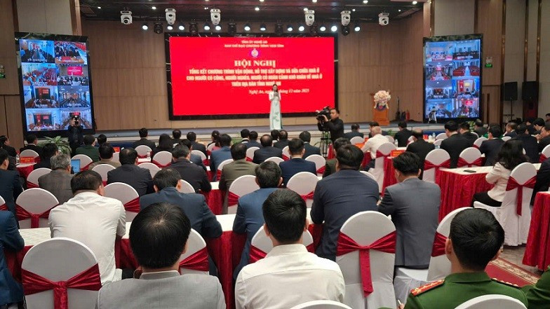 Toàn cảnh hội nghị tổng kết Chương trình 1838.