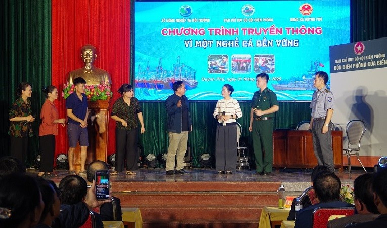 Chương trình truyền thông "Vì một nghề cá bền vững" tại buổi tuyên truyền đã để lại nhiều dấu ấn khó quên đối với các đại biểu và bà con nhân dân.