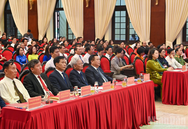Các đại biểu tham dự Đại hội. (Ảnh: DUY LINH) ndo_br_un1.jpg