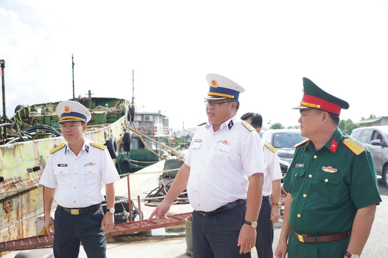 Đoàn công tác khảo sát khu vực tổ chức hội thi, hội thao. 2.jpg