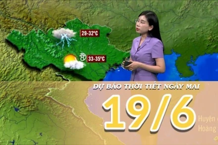 [Video] Dự báo thời tiết đêm nay và ngày mai 19/6/2025: Vùng núi Bắc Bộ mưa to