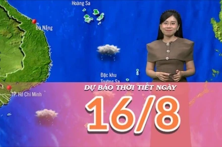 [Video] Dự báo thời tiết ngày 16/8/2025: Trung Bộ chấm dứt nắng nóng