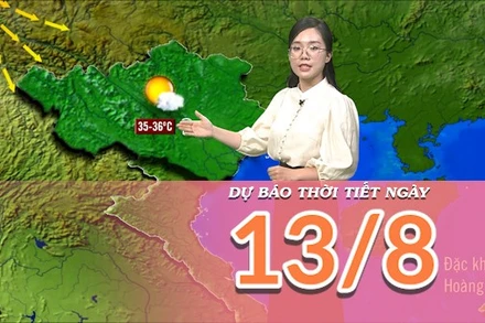 [Video] Dự báo thời tiết ngày 13/8/2025: Trung Bộ giảm nắng nóng