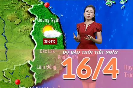 [Video] Dự báo thời tiết ngày 16/6/2025: Miền Trung nắng nóng diện rộng