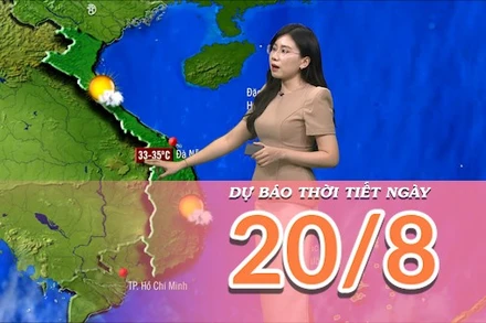 [Video] Dự báo thời tiết ngày 20/8/2025: Bắc Bộ mưa giảm